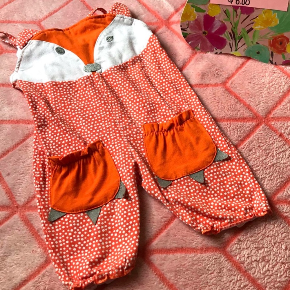 Cat Papa Fox Romper